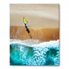 Windsurfing, beach