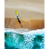 Windsurfing, beach