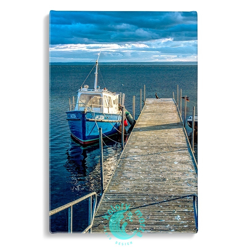 copy of Żaglówka biała - druk na płótnie