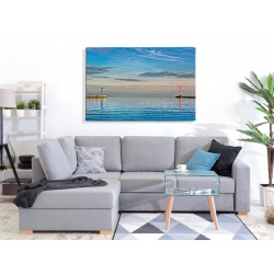 copy of Żaglówka biała - druk na płótnie